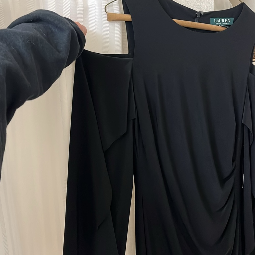 Ralph Lauren black cut out sleeve dress - Picture 4 of 4